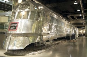 Image of the Pioneer Zephyr Train