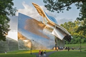 Image of stainless steel clad roof