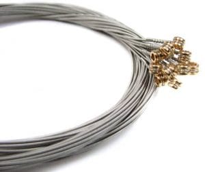 Stainless steel guitar strings