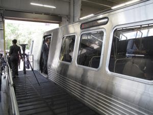 Stainless steel rail car